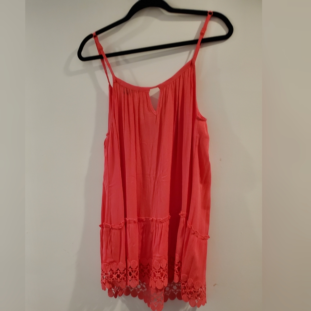 NWT LOVE & LEGEND Coral tank/cami PLUS - Picture 3 of 4